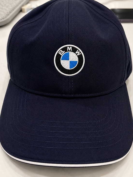 BMW Blue  Cap with White 'BMW Lifestyle' Embroidery